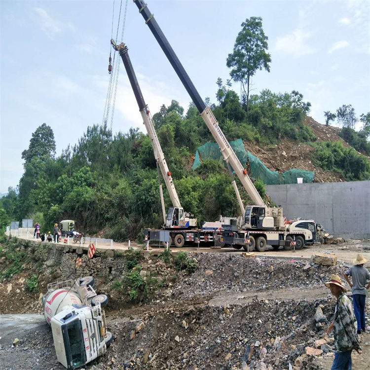 海西海西24小时应急道路救援吊装吊装现场实拍
